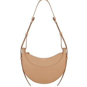 Polène Dix Shoulder Bag in beige